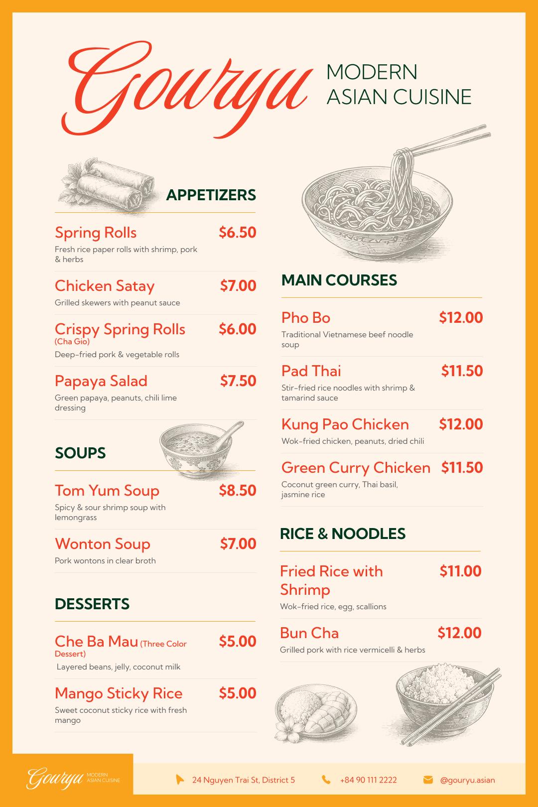 Menu 11