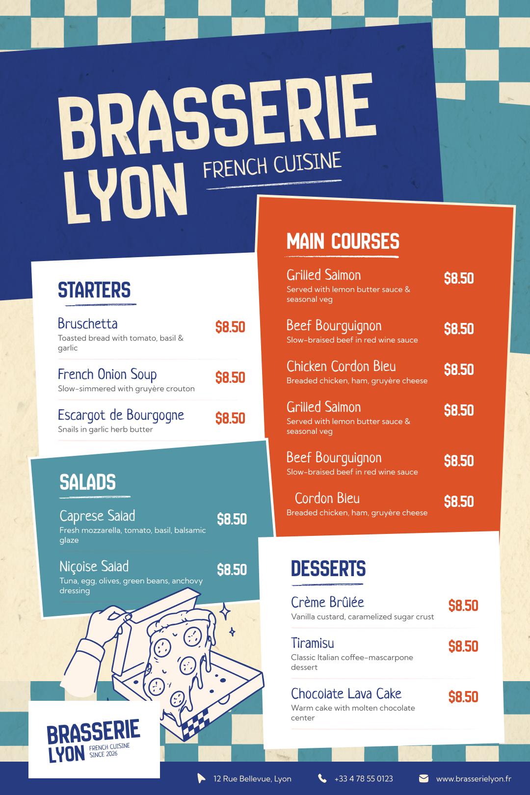 Menu 12