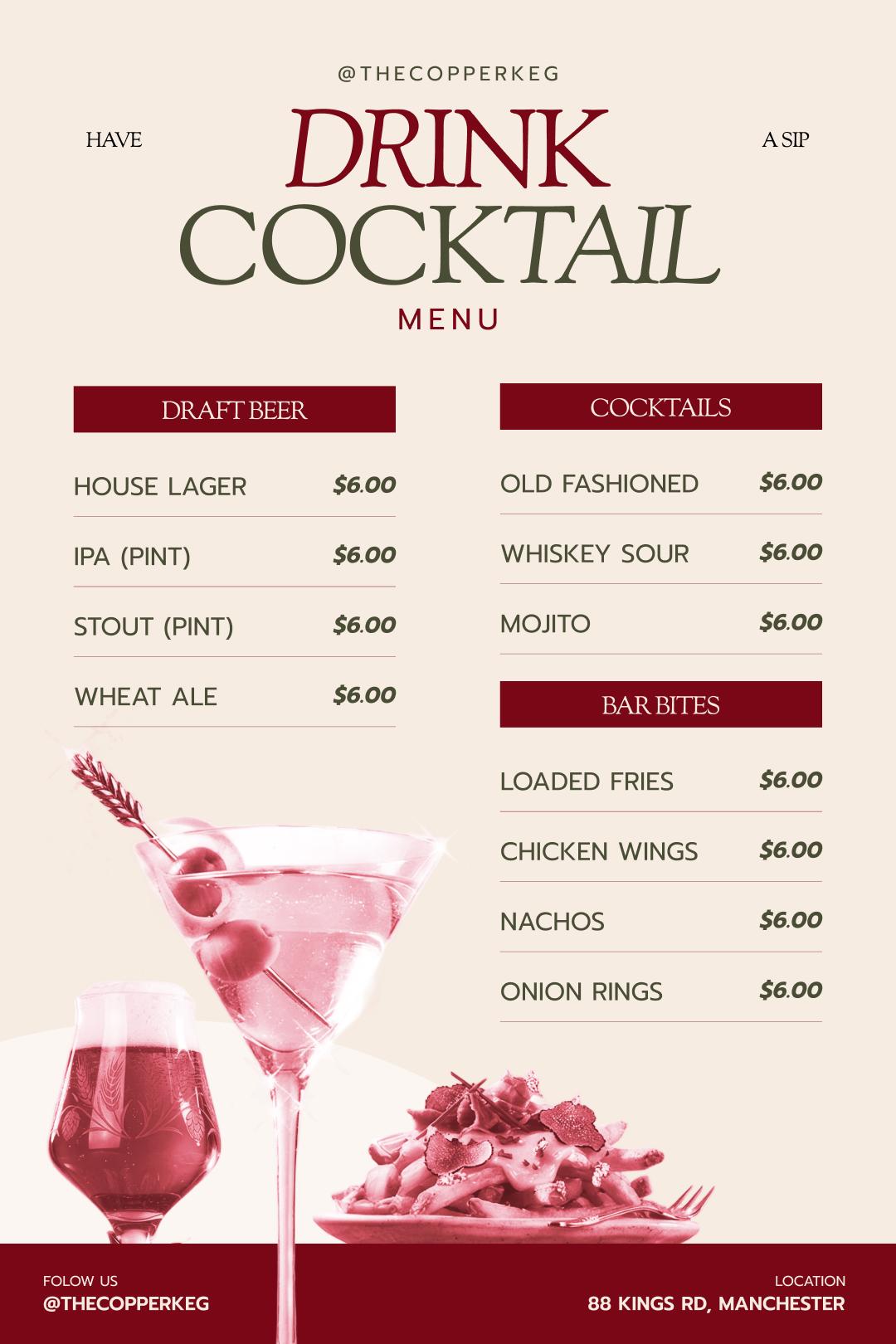 Menu 16
