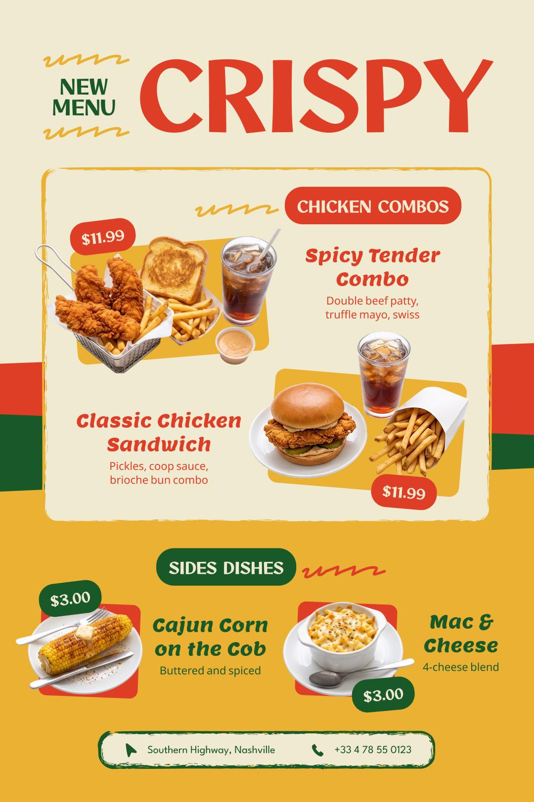 Menu 19