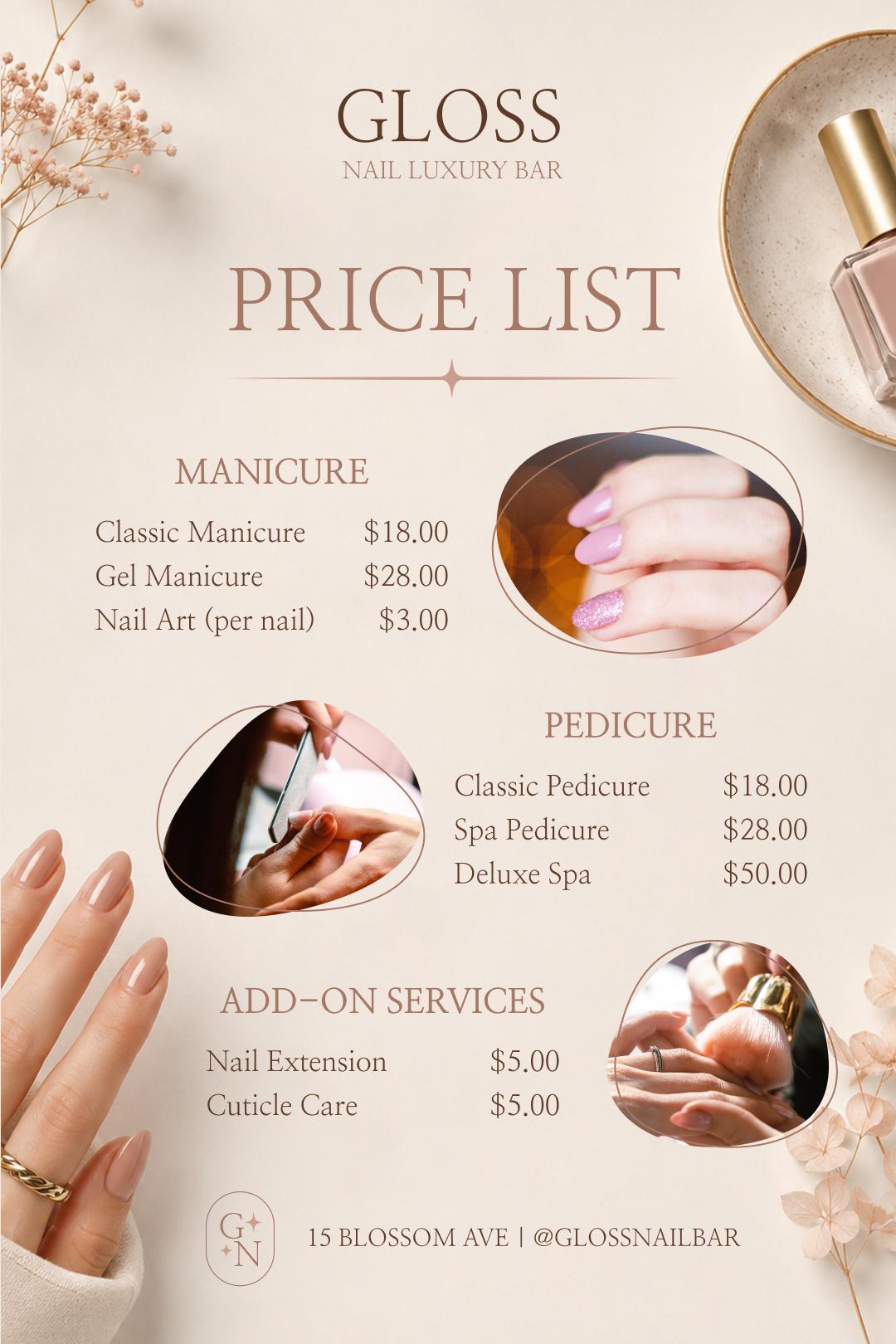 Menu 20