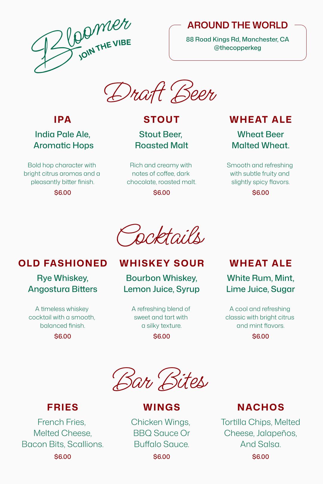Menu 23