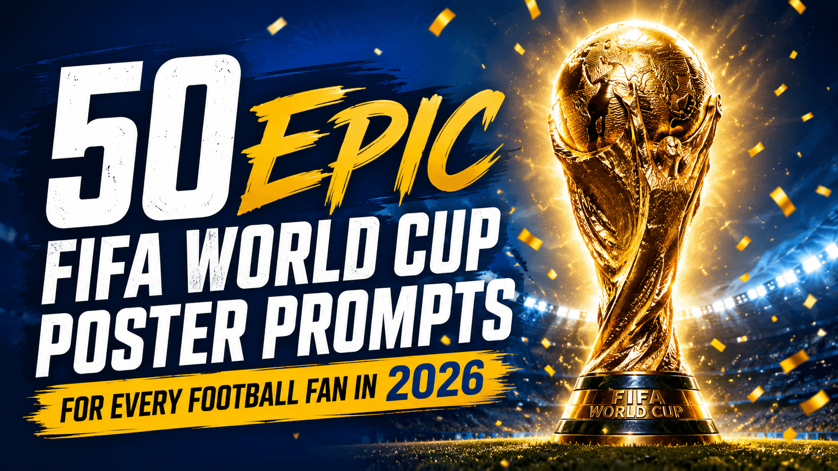 world cup poster prompts