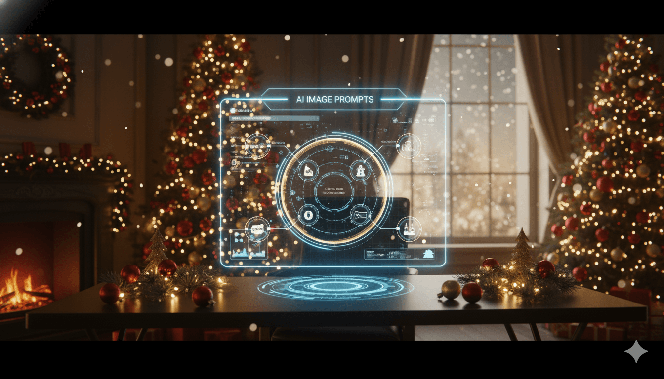 Prompts de imágenes navideñas
