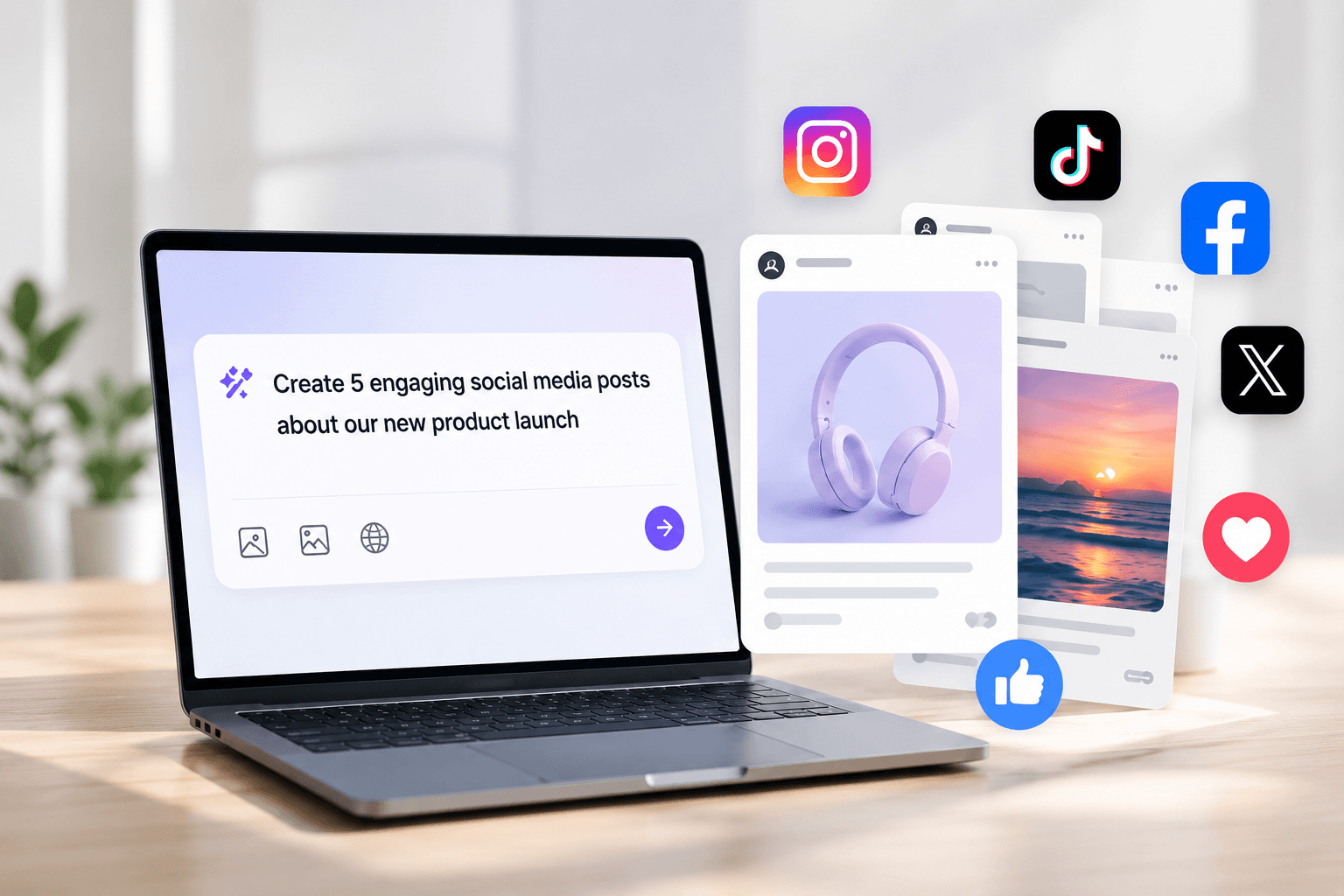 Prompts para redes sociales